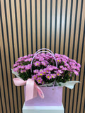 Lavender Daisy Delight handbag